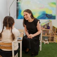 Gallery Photo of Child counselling at table