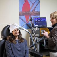 Gallery Photo of rTMS (Transcranial magnetic stimulation)