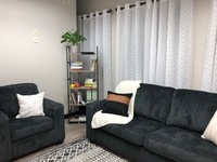 Gallery Photo of Spacious, warm, and inviting therapy room