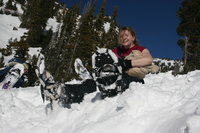 Gallery Photo of Winter snow-shoeing activities