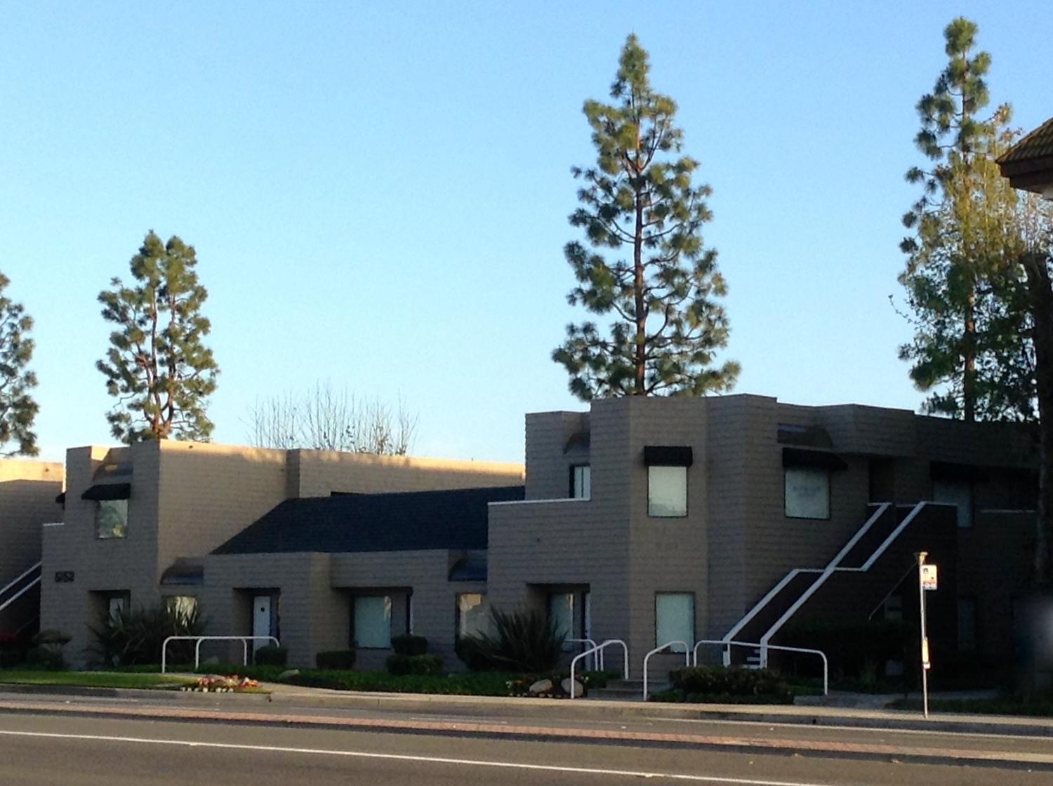 Gallery Photo of The offices are downstairs facing Katella, directly across from Los  Alamitos Racetrack.  Parking is behind the building, off Siboney Road