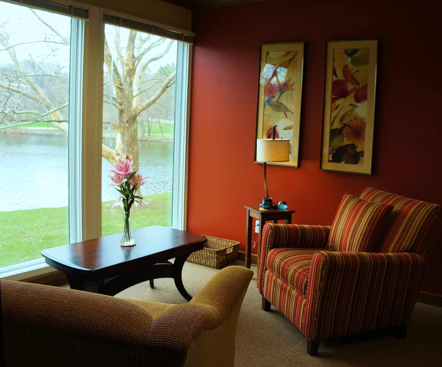 Gallery Photo of My office is in a peaceful, natural setting overlooking a small lake in Parkview Hills.