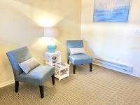 Gallery Photo of I have a calm and welcoming waiting area that is kept privately from other suites in my building.