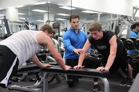 Gallery Photo of Daily time in the gym is important to many of our participants.