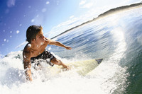 Gallery Photo of Surfing is among the most popular sports practiced at Paradigm's Teen Athlete Program.