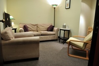 Gallery Photo of The main therapy room at my Loop office.