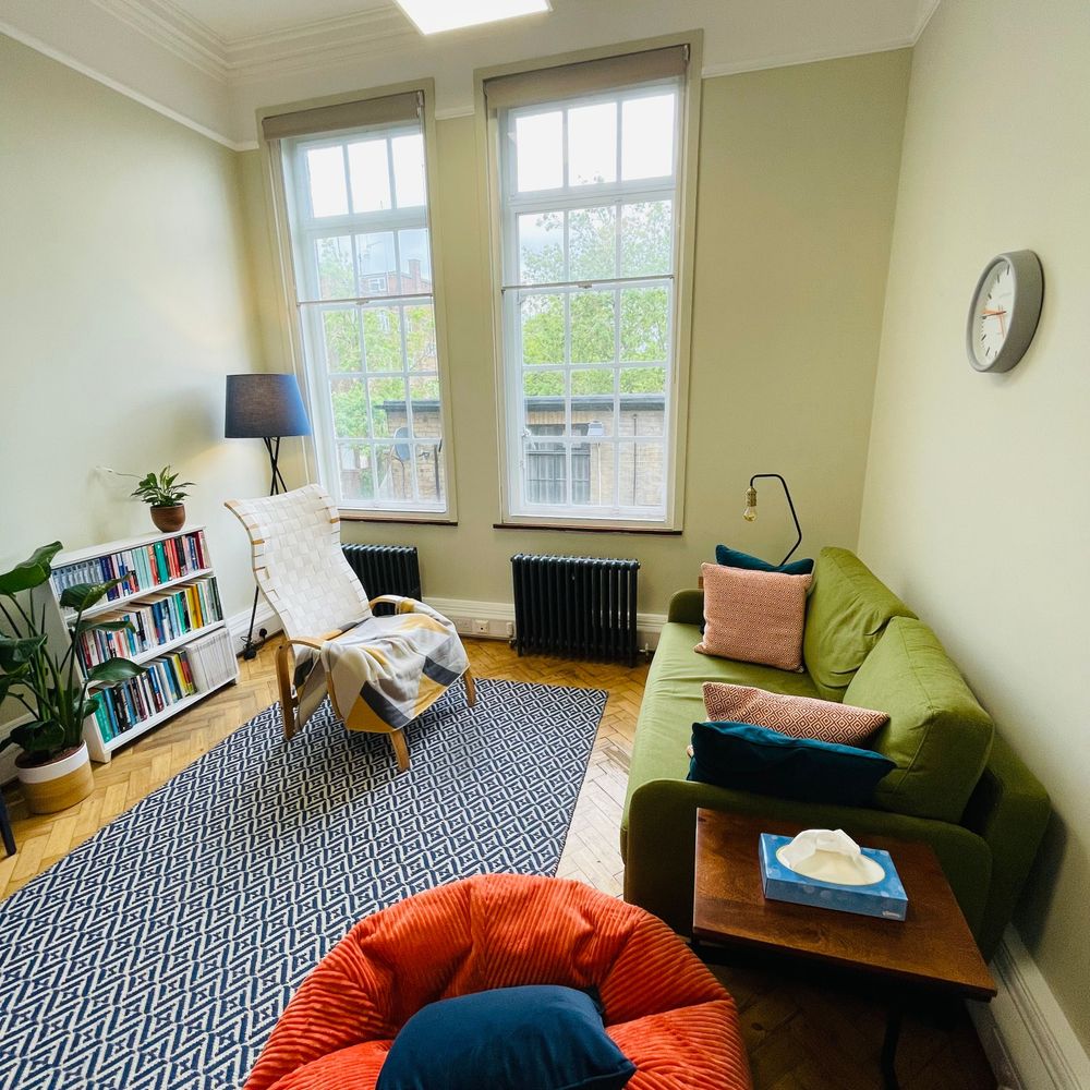My therapy room in Watford Town Centre.
