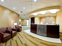Gallery Photo of Our comfortable, confidential, and friendly reception/waiting area. You will always be offered a complimentary warm or cold beverage.