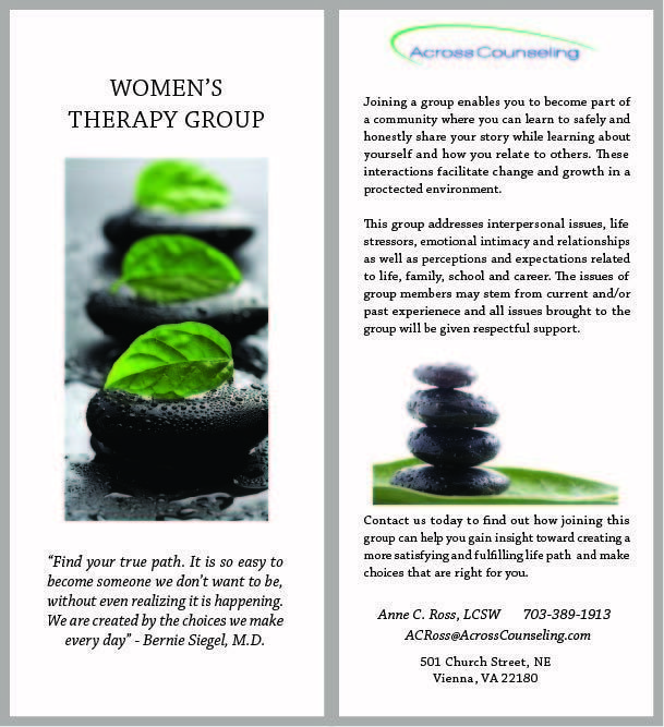 Women's Therapy Group at Across Counseling