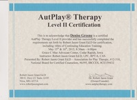 Gallery Photo of Certified Autism Specialist & Certified in AutPlay