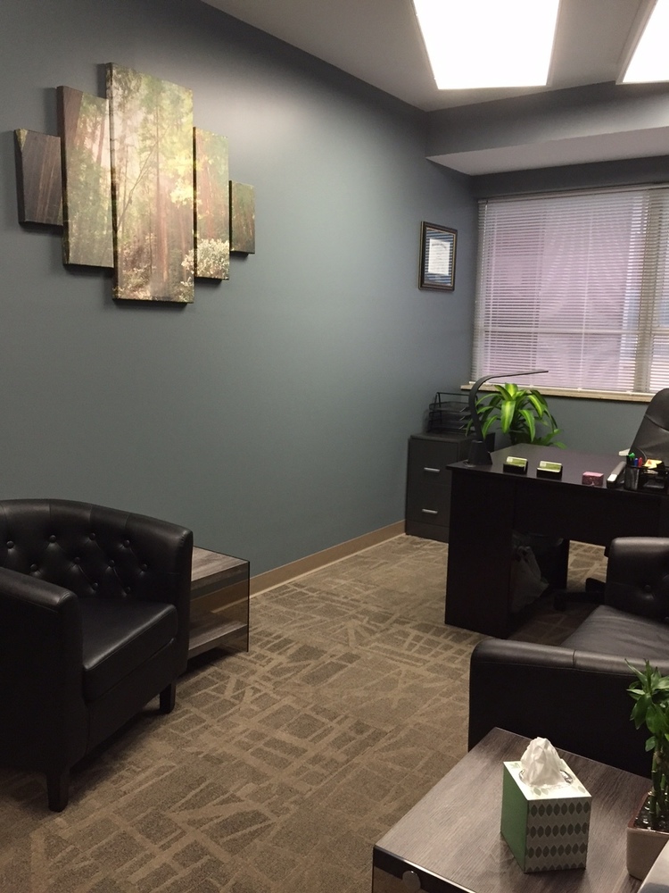 Main Therapy Room- comfortable and inviting