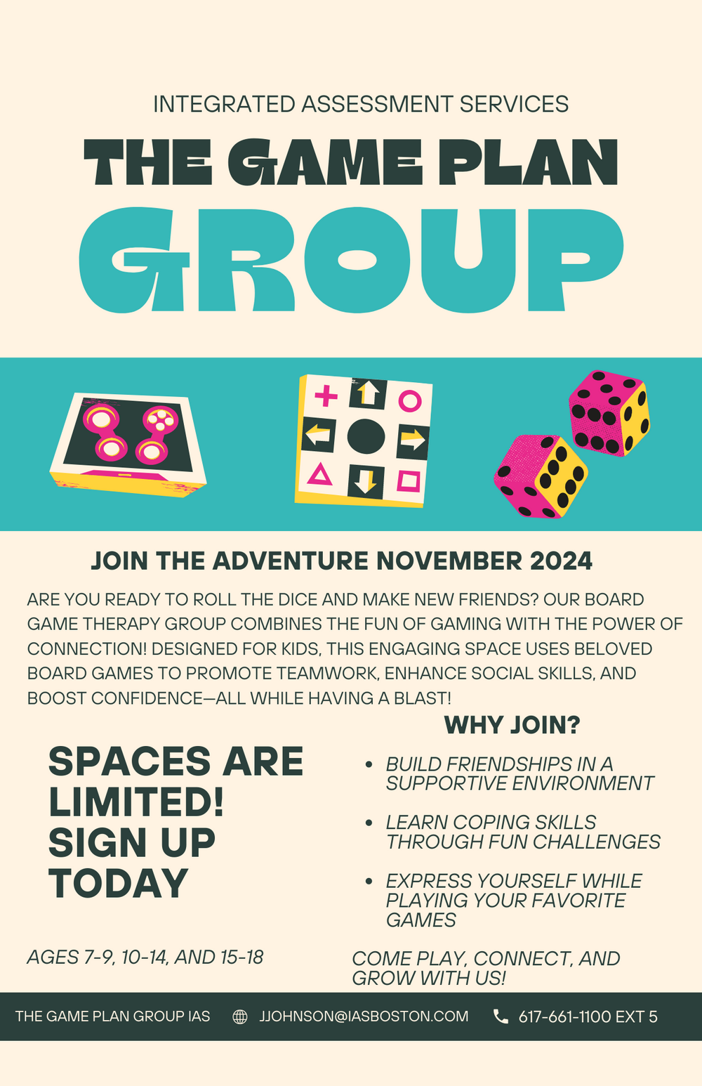 Join the Game Plan Group Today!