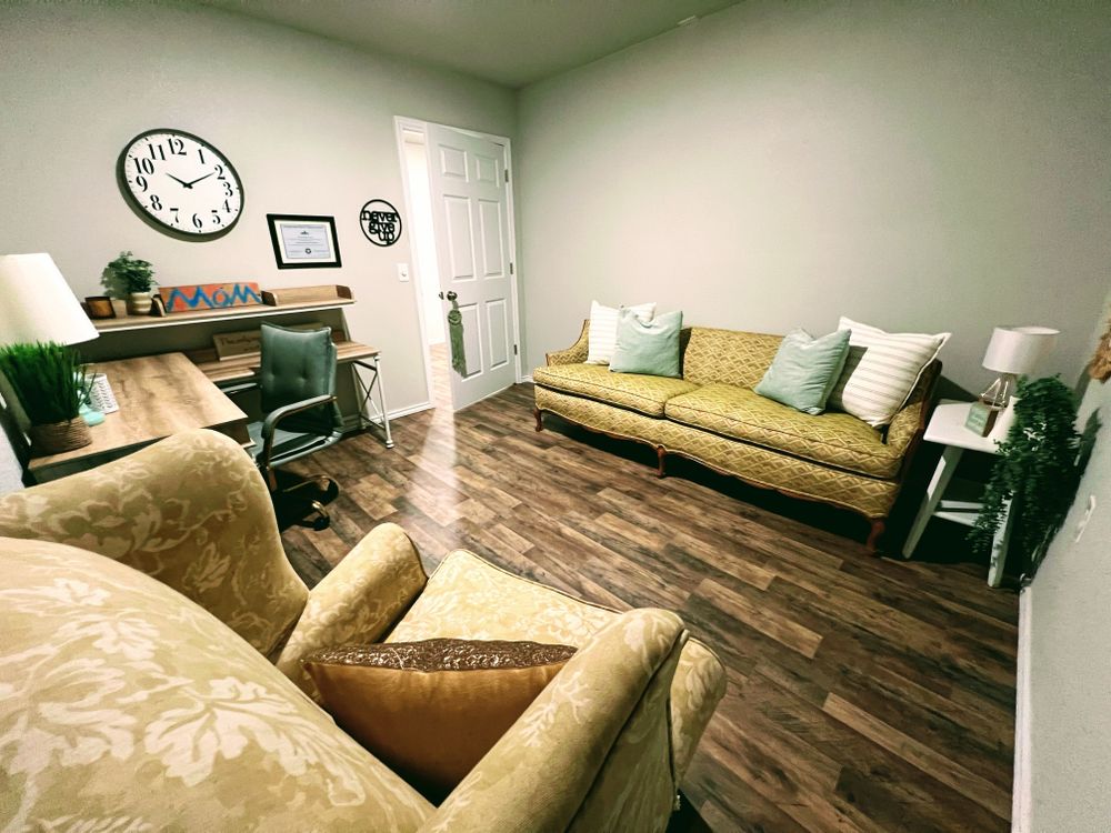 Comfortable and confidential space.