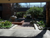 Gallery Photo of Fountains in courtyard as you walk in