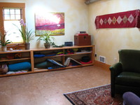 Gallery Photo of Private studio space for talking and movement.