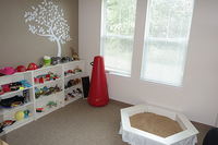 Gallery Photo of Dedicated play therapy room.