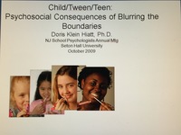 Gallery Photo of Child/Tween/Teen Blurring the Boundaries