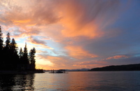 Gallery Photo of CDA Lake sunset