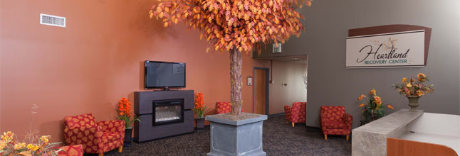 Gallery Photo of Addiction Treatment is a HUGE step. Heartland Recovery Center embraces that first step as you enter our lobby.
