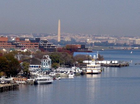 Gallery Photo of Lovely Old Town Alexandria with Washington Monument in backround