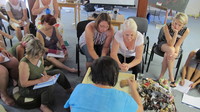 Gallery Photo of Czech Republic training on "Neuroscience and Satir in the Sand Tray"