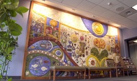 Gallery Photo of Mural in entrance lobby, ground floor.