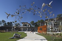 Gallery Photo of Rollins Campus courtyard