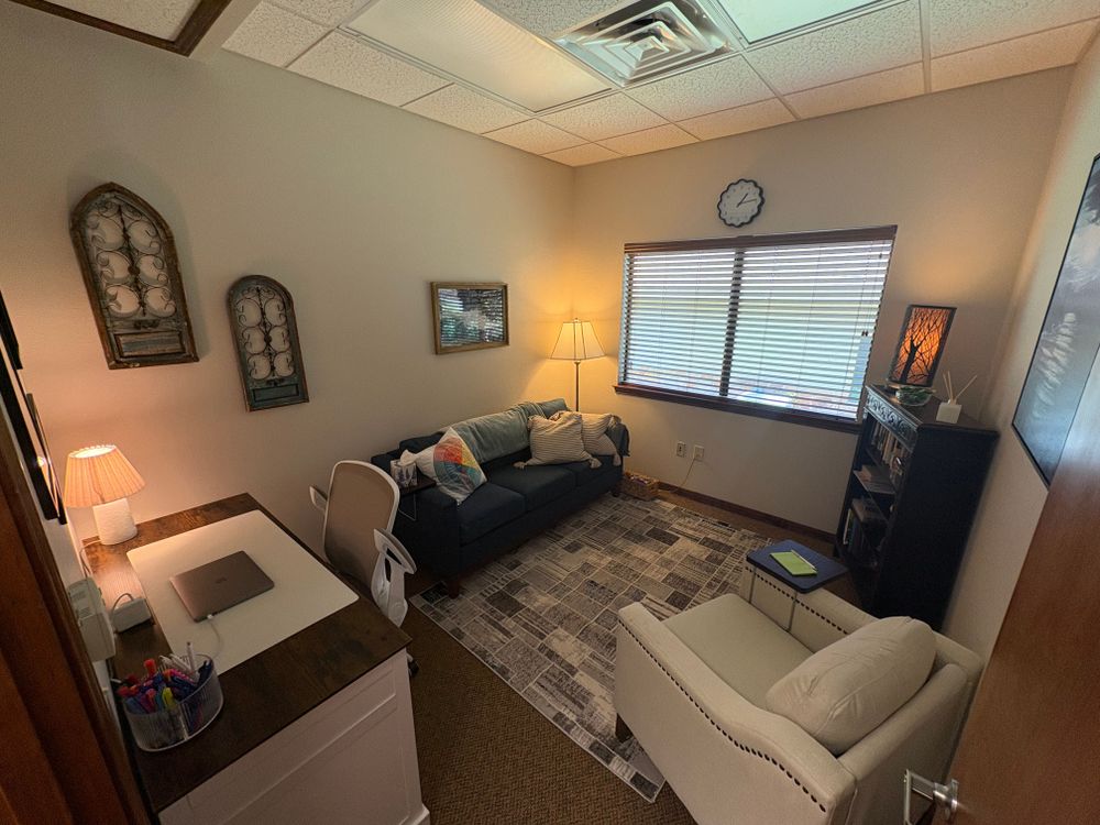 Welcome to the peace and calm of this space I call my office. 
