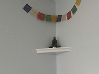 Gallery Photo of Tibetan Prayer Flags -Represent balance and correspond with 5 elements earth, water, fire, earth, and space. Tibetan word for these is Dar Cho.