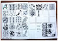 Gallery Photo of Zantangle samples for self calming doodling