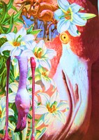 Gallery Photo of collage expression Pink Flamingo-