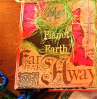 Gallery Photo of Altered Book cover My Planet Earth Far Far Away