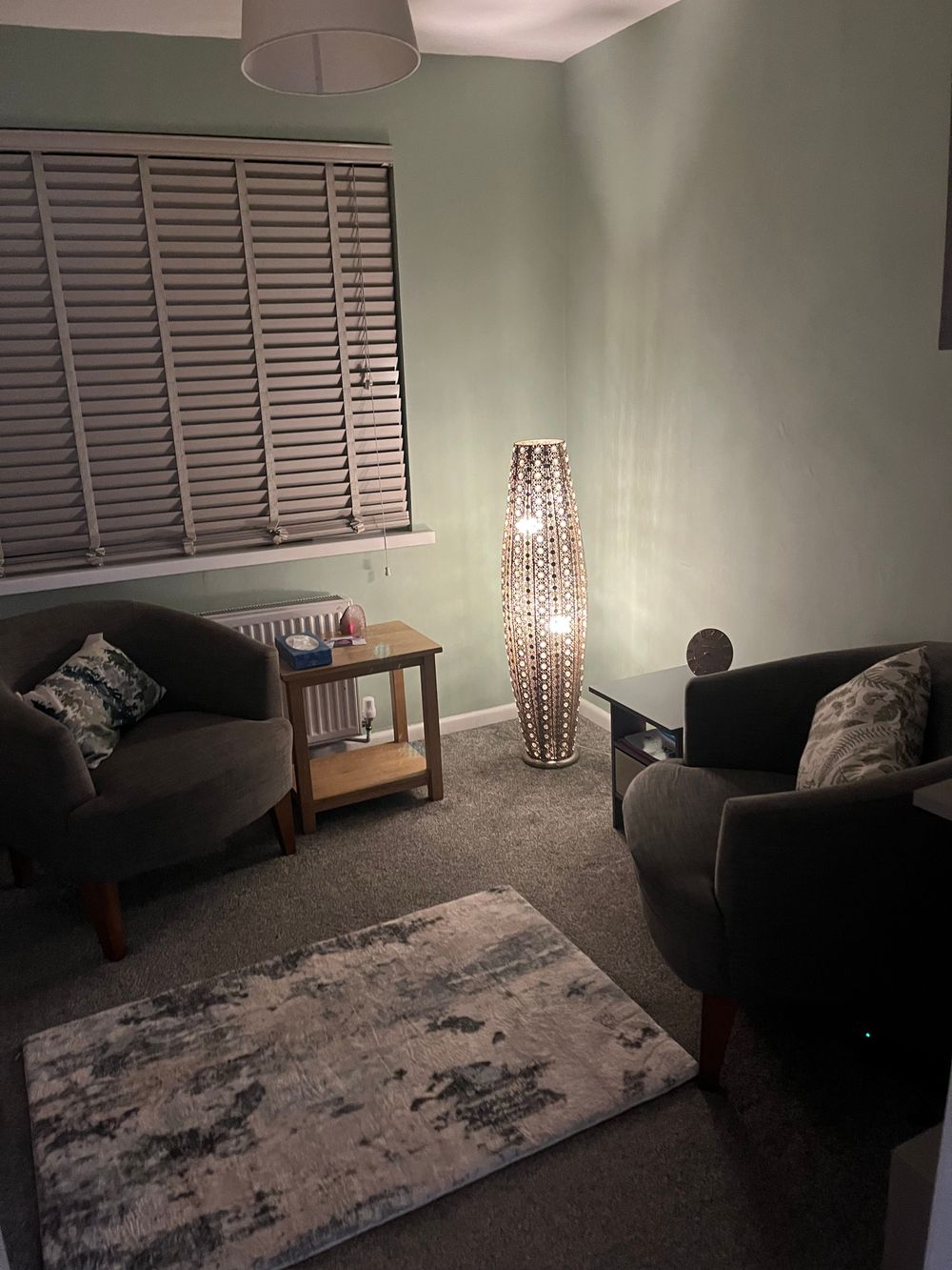 An inviting and tranquil atmosphere designed for deep self-exploration and personal growth.
