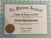 Gallery Photo of I am certified in Heart-Centered Hypnotherapy. These are specialty session, private pay. I offer an intro into hypnotherapy at no additional charge.