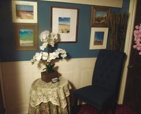 Gallery Photo of Partial view of my lovely updated waiting room...While no one waits more than several minutes you may relax, listen to music or read a magazine.