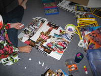Gallery Photo of Collage used in group art therapy sessions.