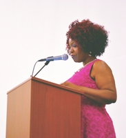 Gallery Photo of An honor to speak to my fellow colleagues as the keynote at the Black Mental Health Symposium in Charlotte!