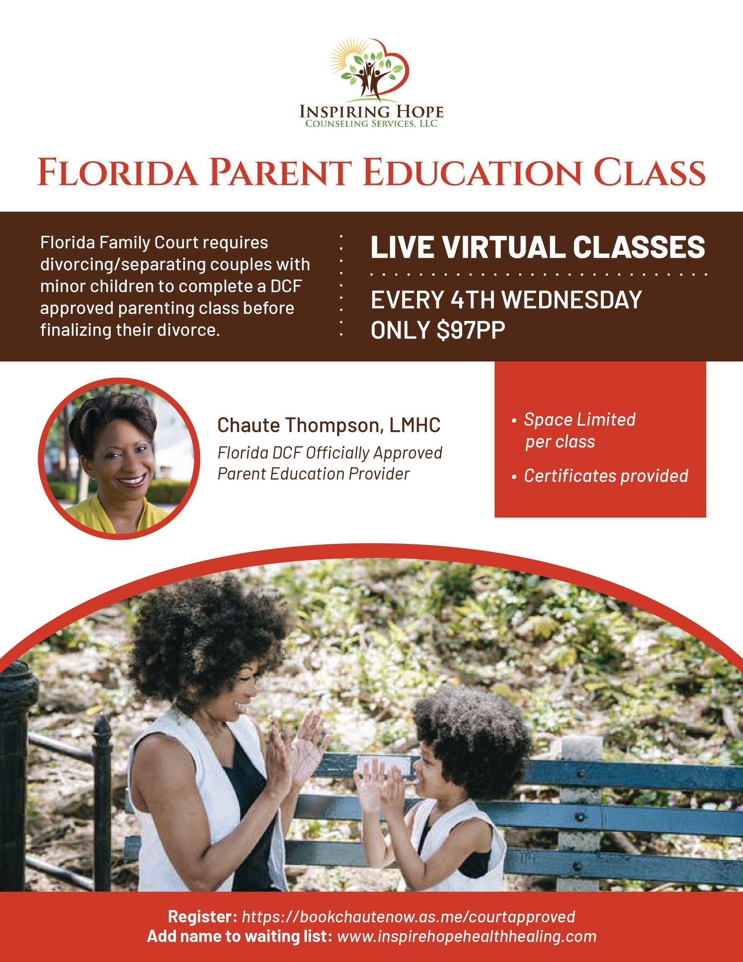 Gallery Photo of Court Approved Parenting Class... When going through a divorce or separation the court requires you to take a parenting class. Certificate provided. 