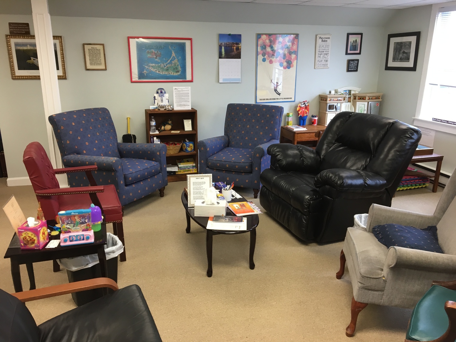 Gallery Photo of Dr. A's office in Osterville on Cape Cod.