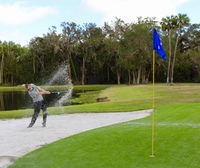 Gallery Photo of Bunker Shot! Professional Golf Green at Serenity Springs Residential Ten Acre Campus. Stay active in treatment and join us on the Tee-Box