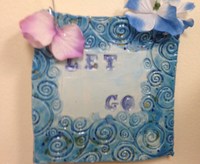 Gallery Photo of Affirmation Clay Textured Plaque