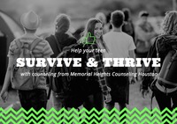 Gallery Photo of Help your teen thrive during their difficult adolescent years with counseling from Memorial Heights. Call today for a free phone consultation.