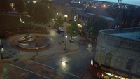 Gallery Photo of View from my office of Opera House Square and the sundial at night.