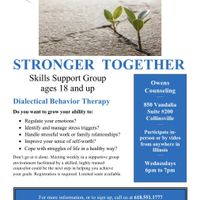 Gallery Photo of Stronger Together group flier