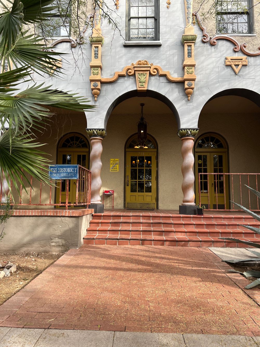located in the Historic Y