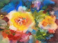 Gallery Photo of Gorgeous watercolor by Evette Slaughter, local artist