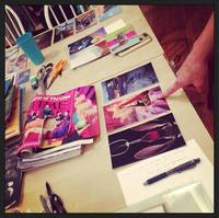 Gallery Photo of The aftermath of a SoulCollage studio