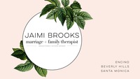 Gallery Photo of Jaimi Brooks, therapist in Encino Sherman Oaks and Santa Monica