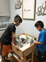 Gallery Photo of BrainPower's sand tray room is loved by our clients!  Sand tray therapy allows children to construct their feelings in a visual and tactile form.