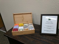 Gallery Photo of Help yourself to tea!